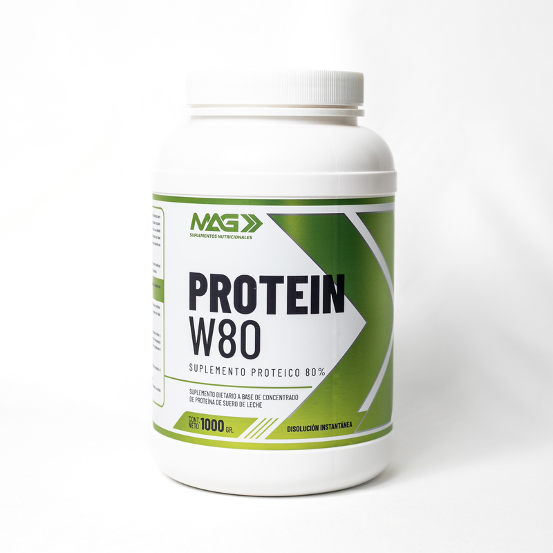 💪 Proteína W-80 1 kg: Apoyá tu masa muscular, recuperación y nutrición diaria